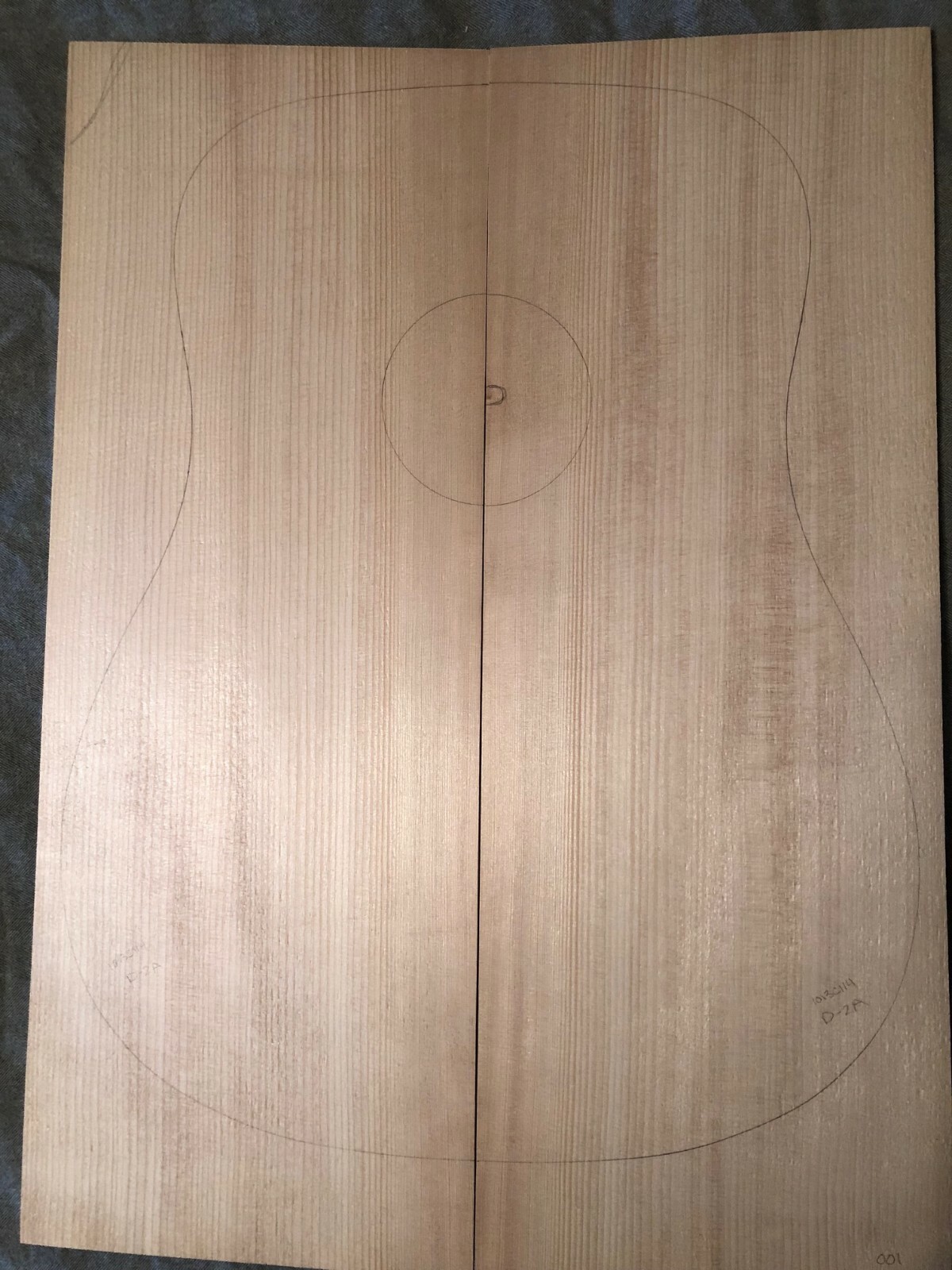 Adirondack Red Spruce Soundboard 001 (Luthier, Acoustic Guitar, Tonewood)