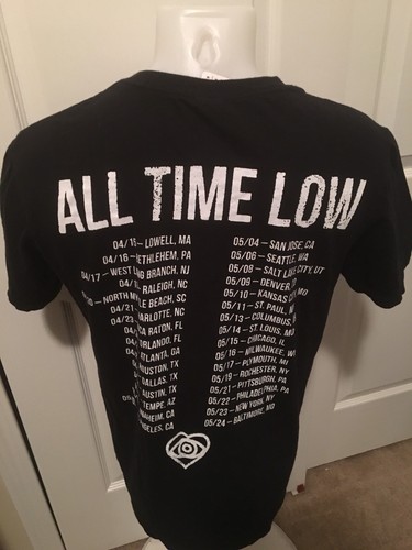 All Time Low Shirt Size Medium Mayday Parade State Champs New Found Glory