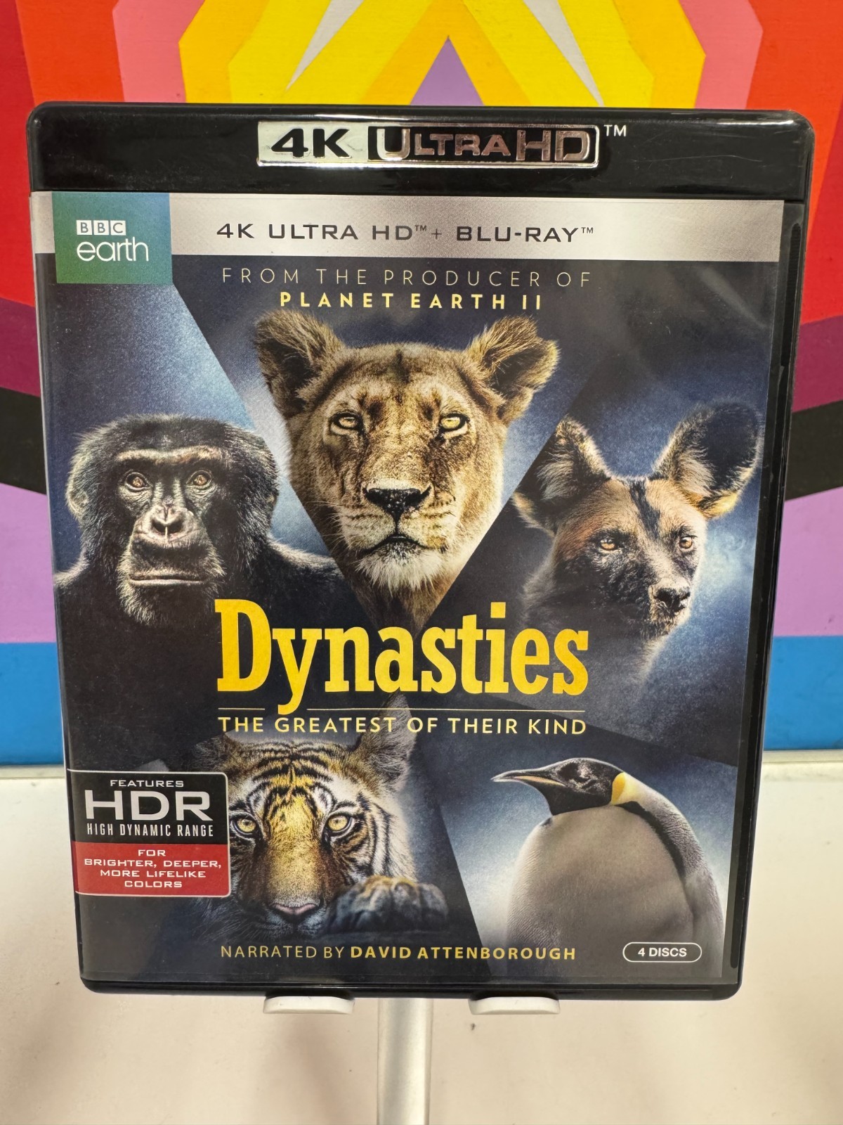 Dynasties: Greatest of Their Kind (4K UltraHD/Blu-ray, 2018 4-Discs)