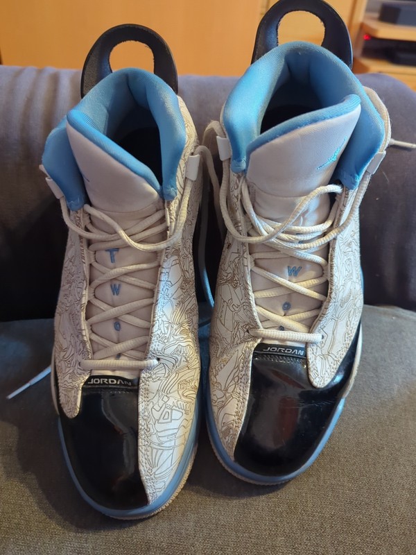  Air Jordan Dub Zero Basketball Sneaker Blau Eur 45 Gebraucht Gut Erhalten