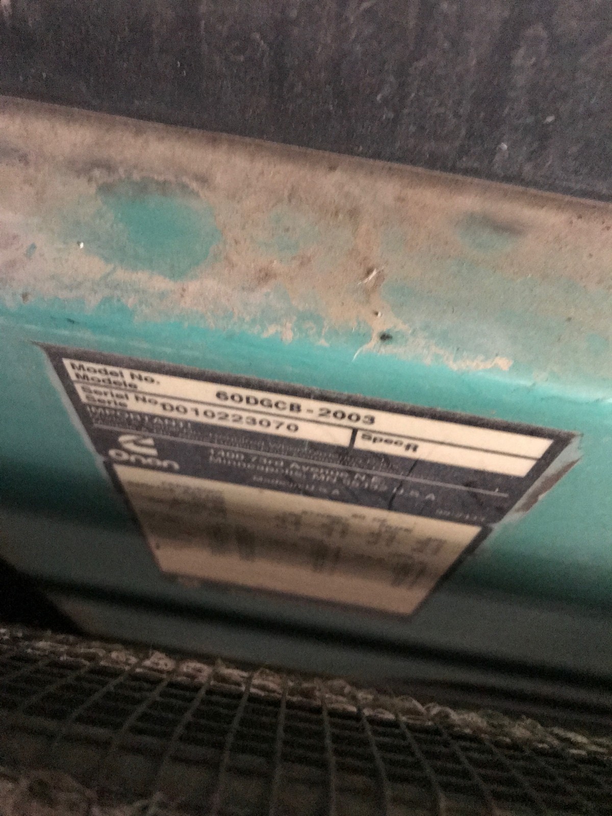 60kW Cummins Mobile Diesel Generator 60DGCB | S/N: D010223070