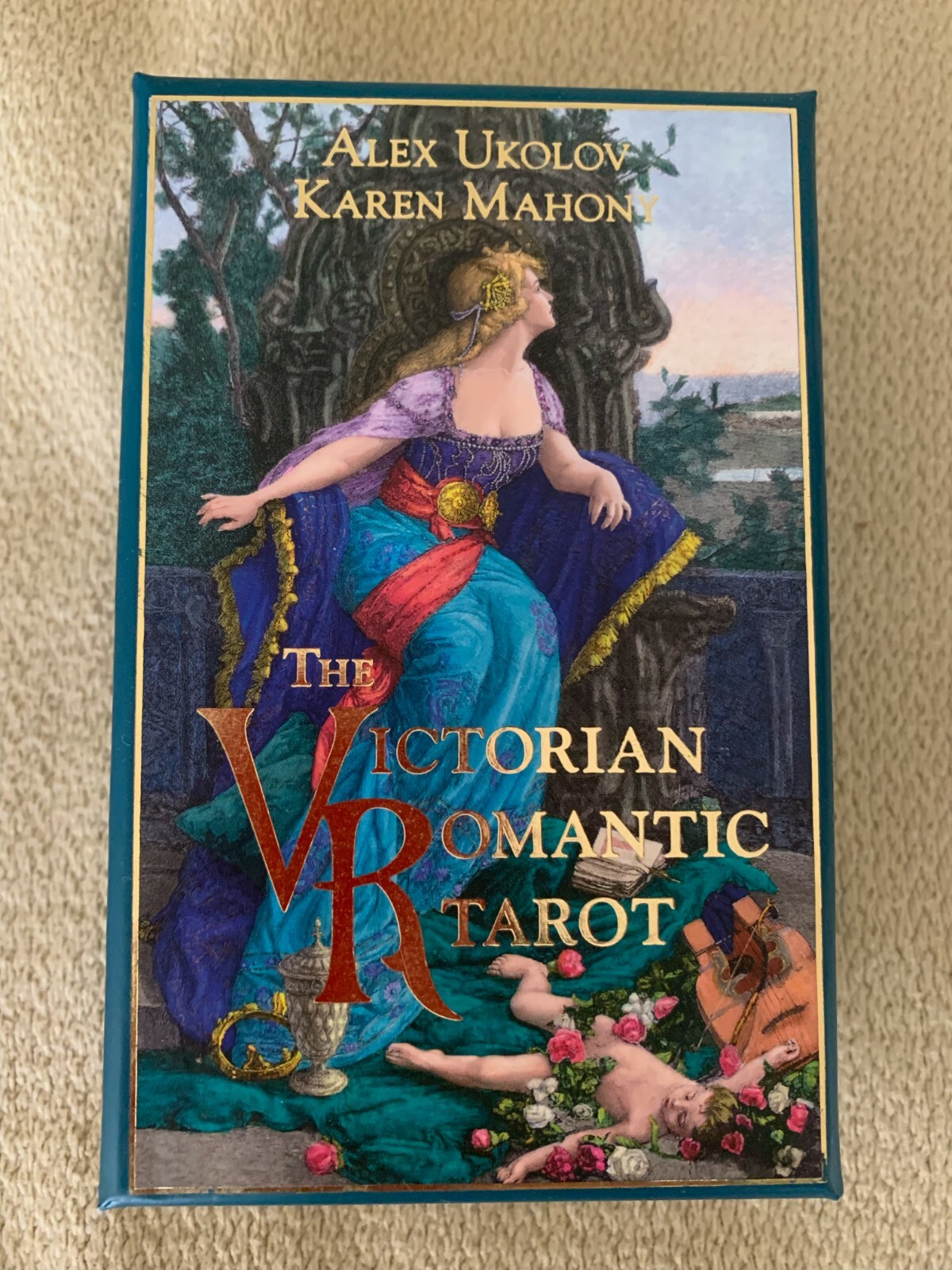洋書 THE VICTORIAN ROMANTIC TAROT The Victorian Romantic Beautiful Tarot Deck Cards Baba