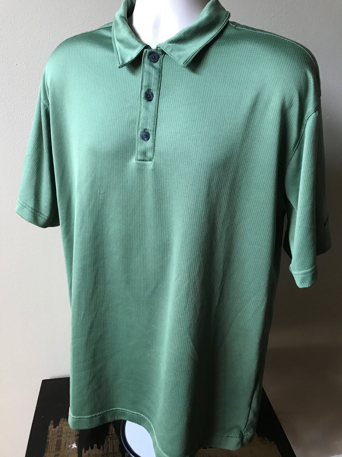 トップス 00s NIKE sphere center logo polo shirt Nike (XL) Green ~ SPHERE DRY Golf Polo Shirt | eBay