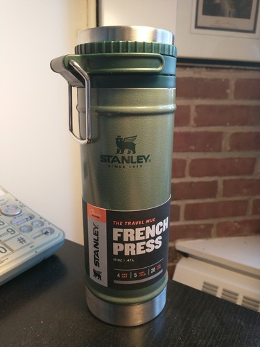 16oz With Carry Loop， Stainless Steel French Press