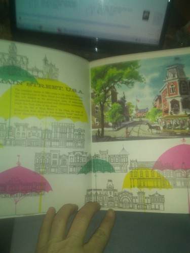 1955 Story of Disneyland Guide Book - Concept Art and Maps - opening year!