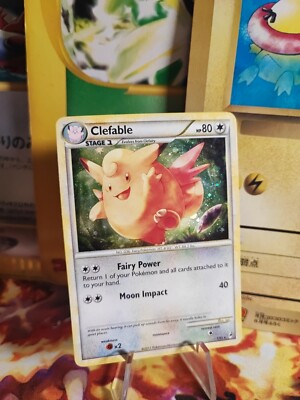 Pokemon Karte Card Pixi Clefable Call Of Legends English Englisch Holo Exc
