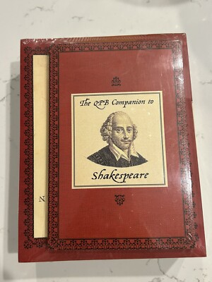 The Complete Pelican Shakespeare by William Shakespeare & The QPB Companion NEW!