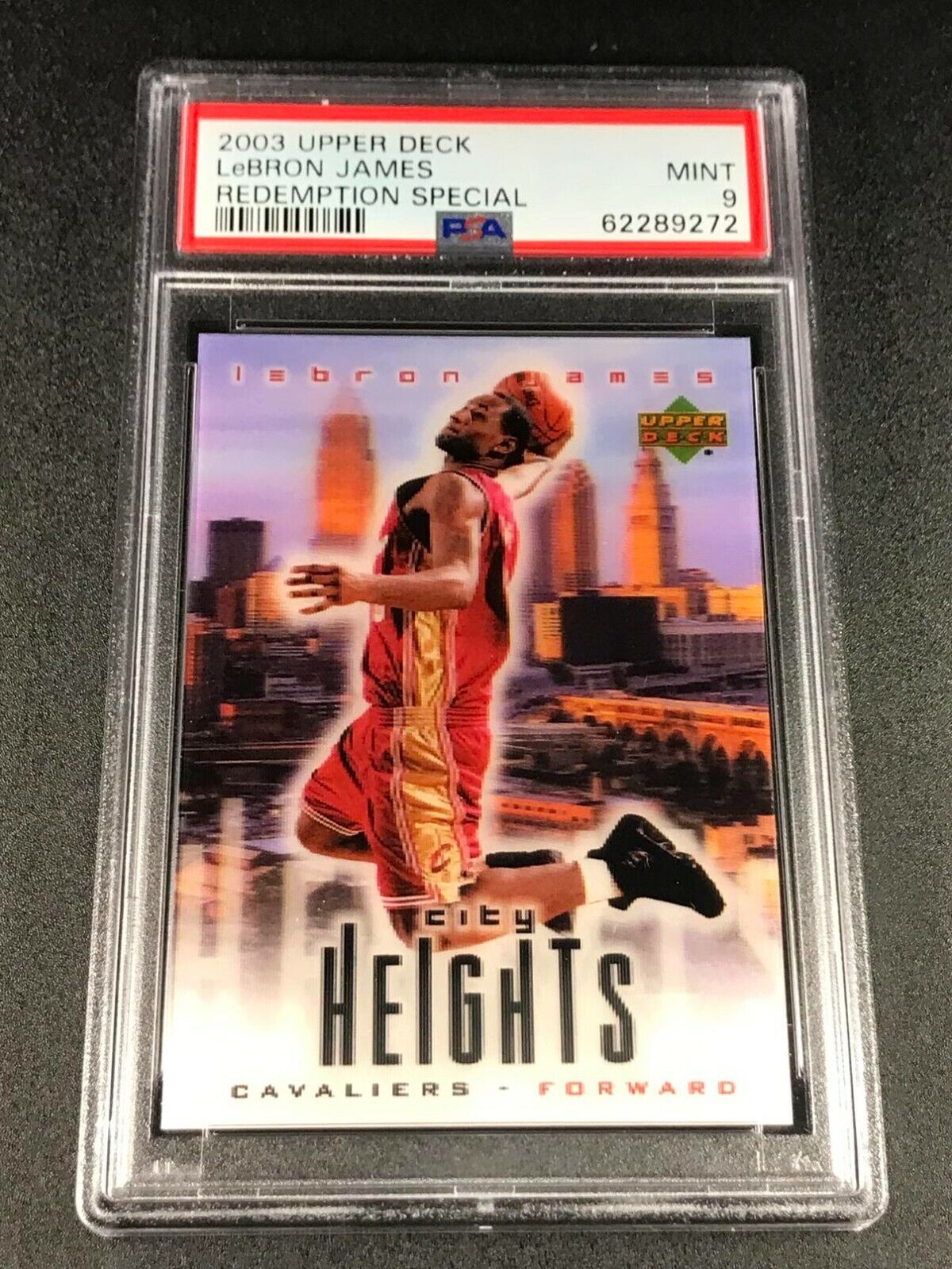 LEBRON JAMES 2003 UPPER DECK CITY HEIGHTS REDEMPTION SPECIAL LEBRON JAMES 2003 UPPER DECK CITY HEIGHTS REDEMPTION SPECIAL