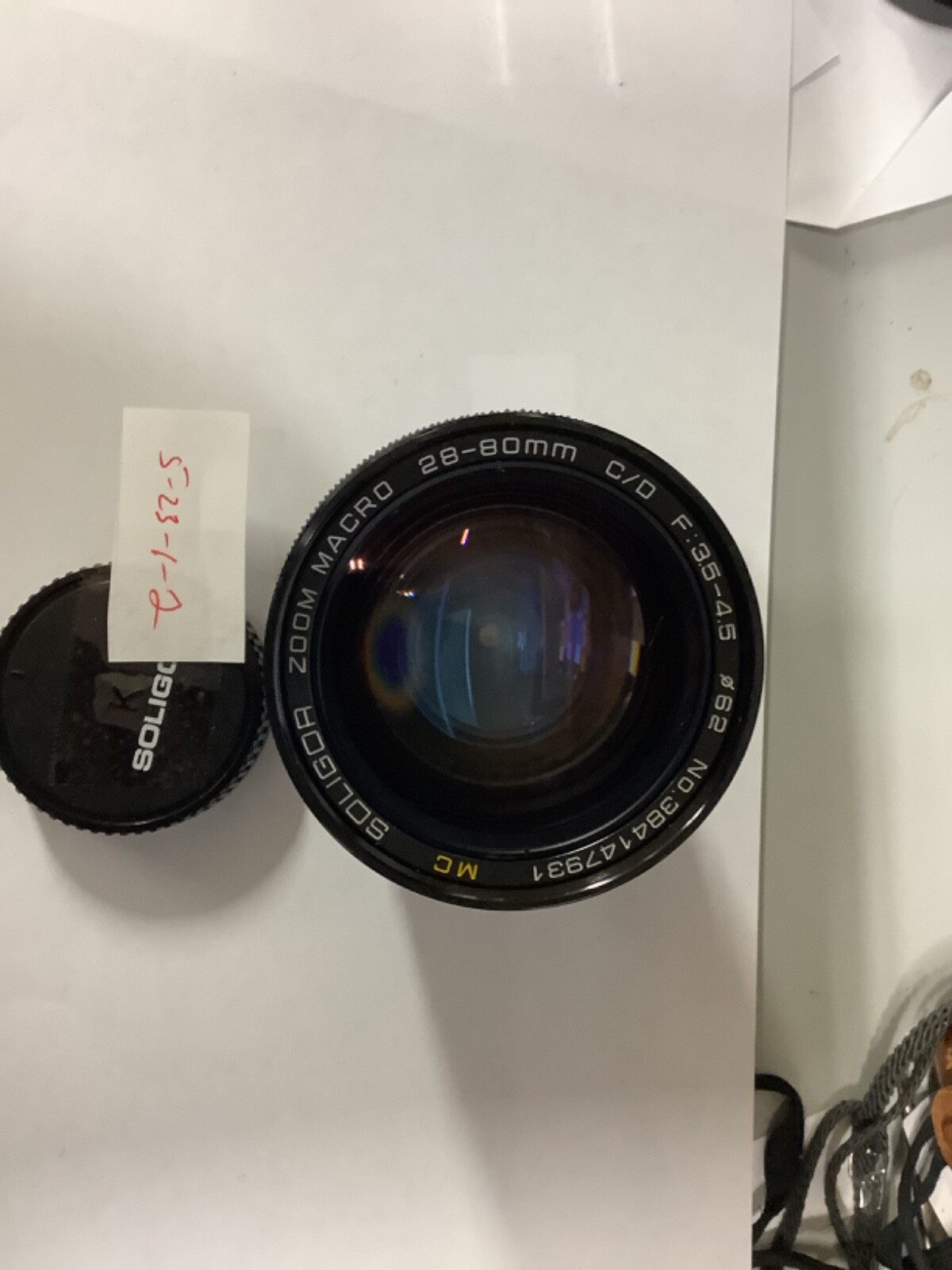 yuuu. Soligor Zoom Macro 28-80mm C/D F:3.5-4.5 Lens for Konica AR