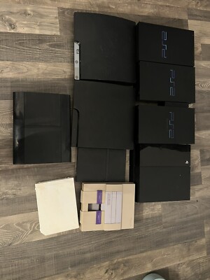 Lot of 10 Broken Sony PlayStation 4, PS3, PS2, SNES ,And Wii Not Working