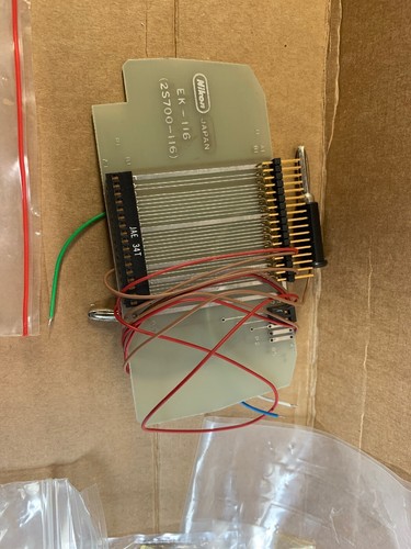 Mixed Parts Lot Of Nikon JAE-20c Circuit Board,  MST 2S700-555