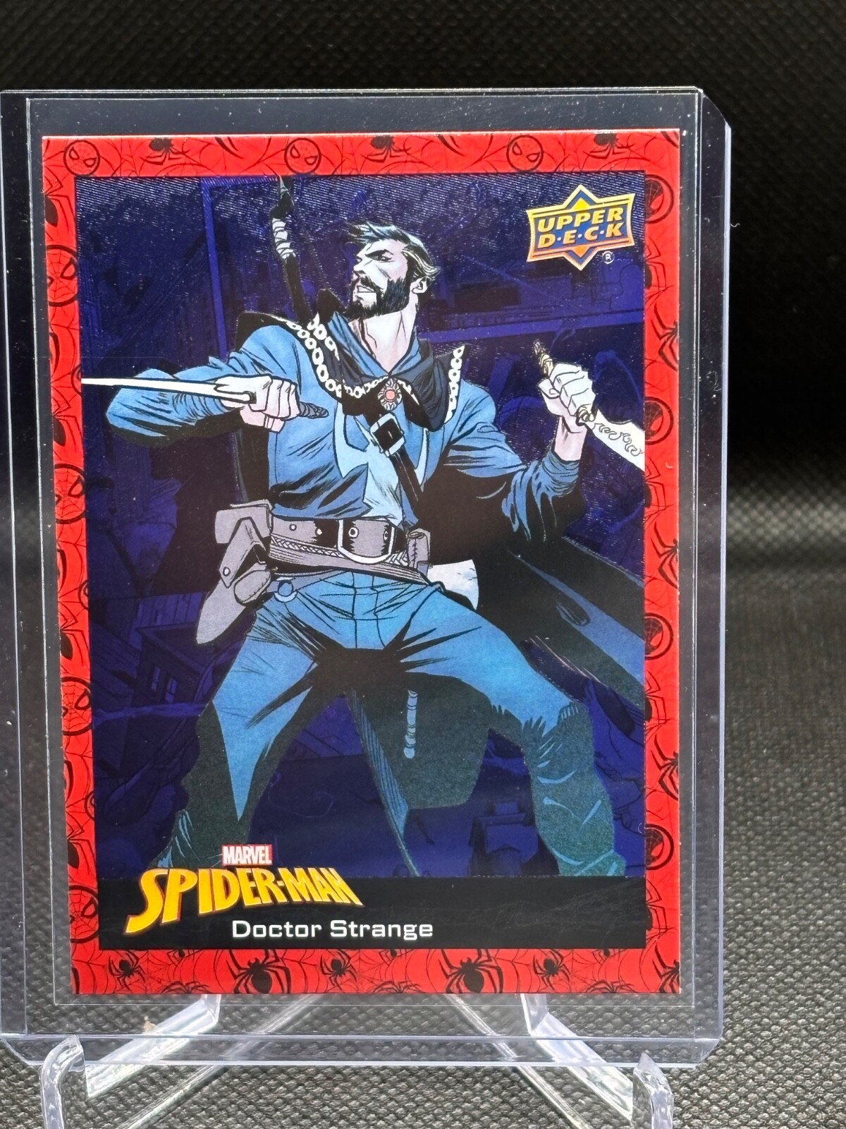 upper deck marvel ドクターストレンジ 2024 Upper Deck Marvel Spider-Man #52 Doctor Strange Blue