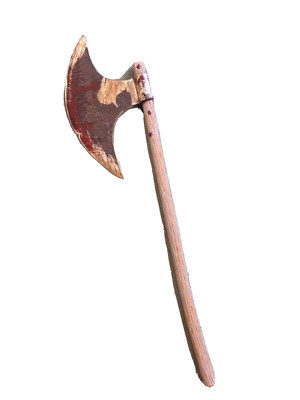 Shrunken Head Studios Bits & Pieces Series Medieval Axe for 1/6 Scale 12'' Figure