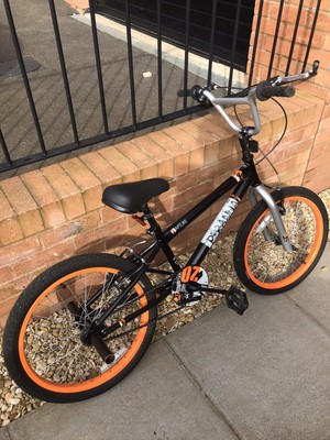 piranha 20 inch rapture bmx bike