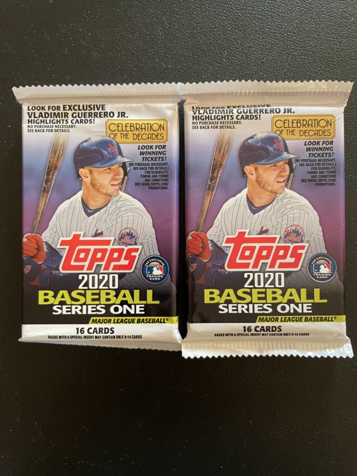 2020 Topps Series 1 Baseball 16 Cards Per Pack Lot Of 2 #49