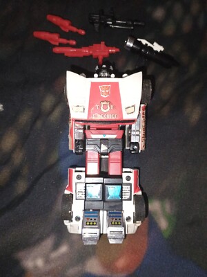 TRANSFORMERS G1 RED ALERT VINTAGE Rare TAKARA HASBRO AS IS