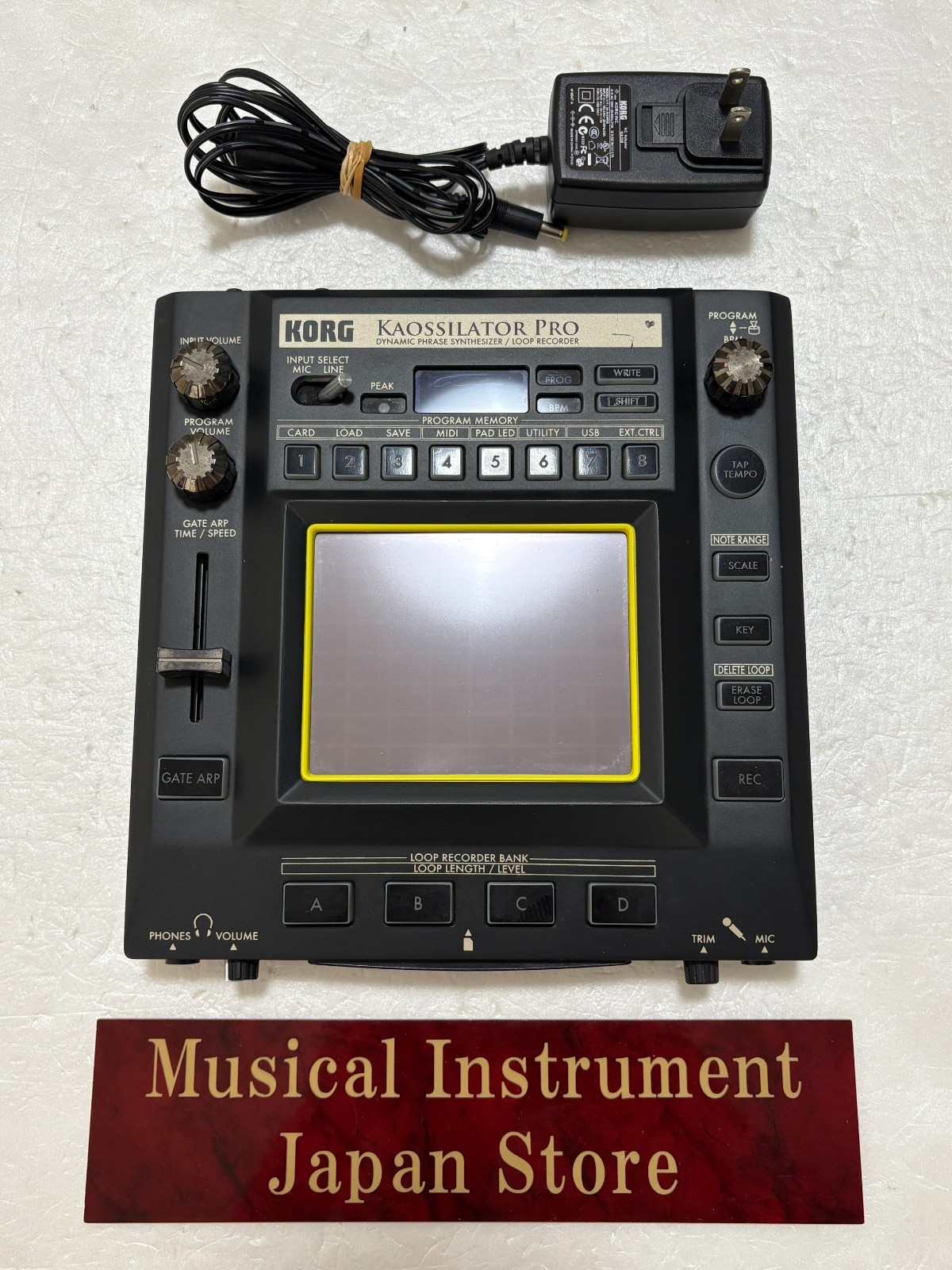 【箱有り・電源付き】KORG KAOSSILATOR PRO 箱有り・電源付き】KORG KAOSSILATOR PRO 箱有り・電源付き