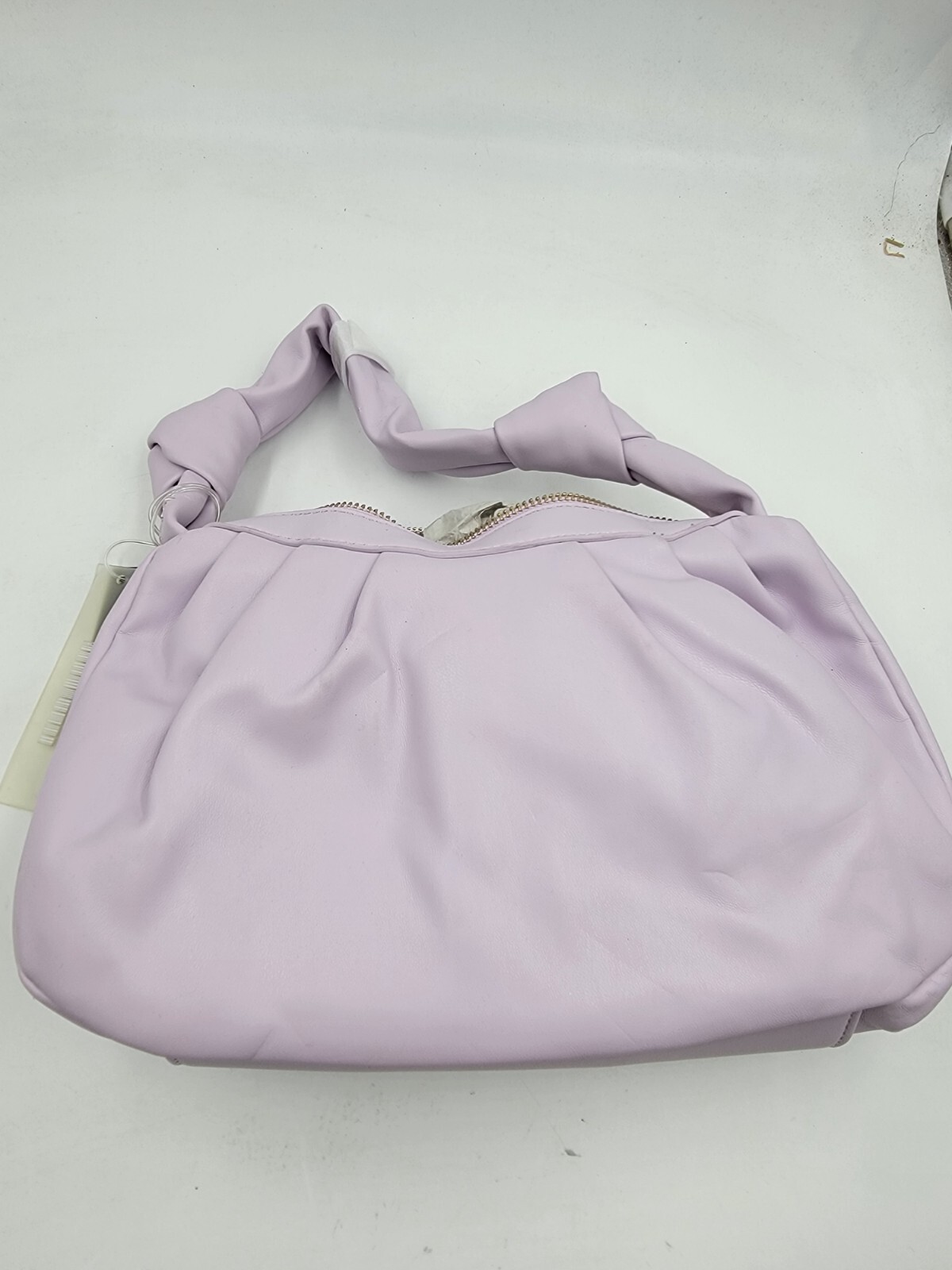 Like Dreams Top Handle Bag Women's Lilac Solid Inner Pockets Zip Closure - Picture 9 of 13