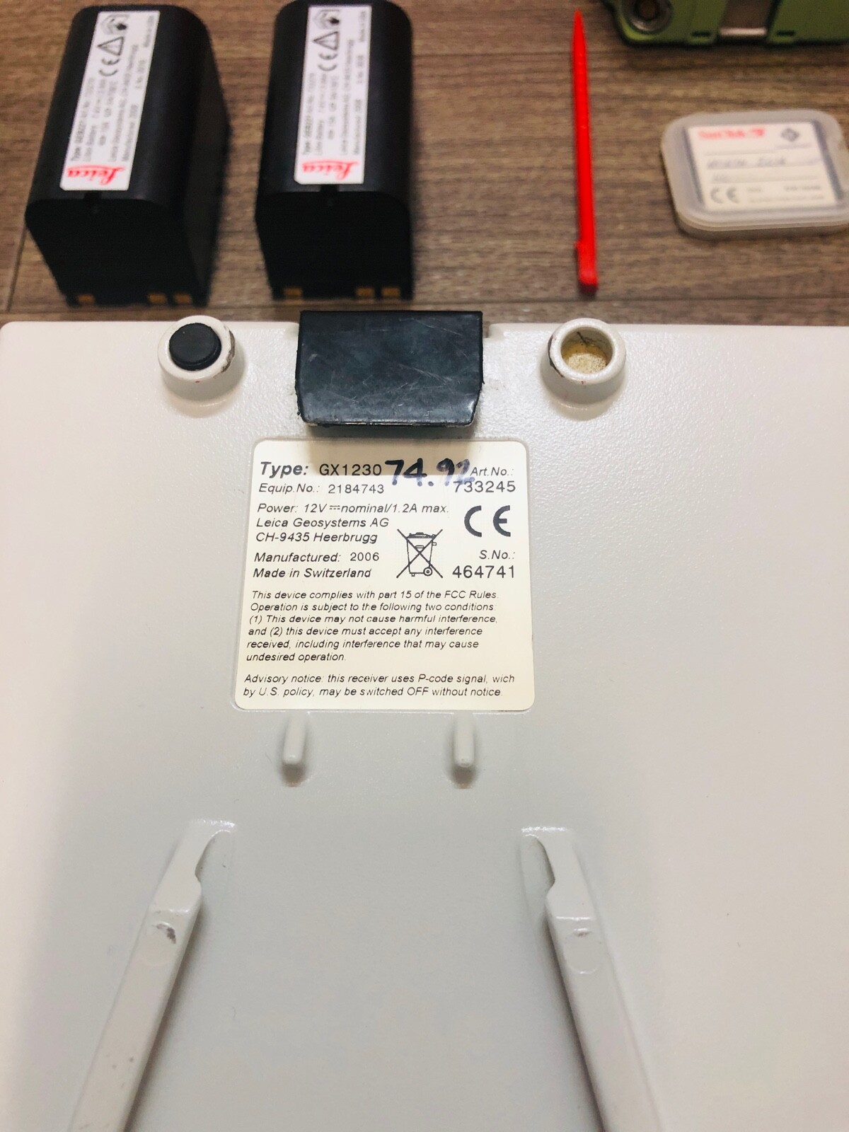 Leica GPS ATX1230 with RX1210T and AX1202 GG, For Surveying