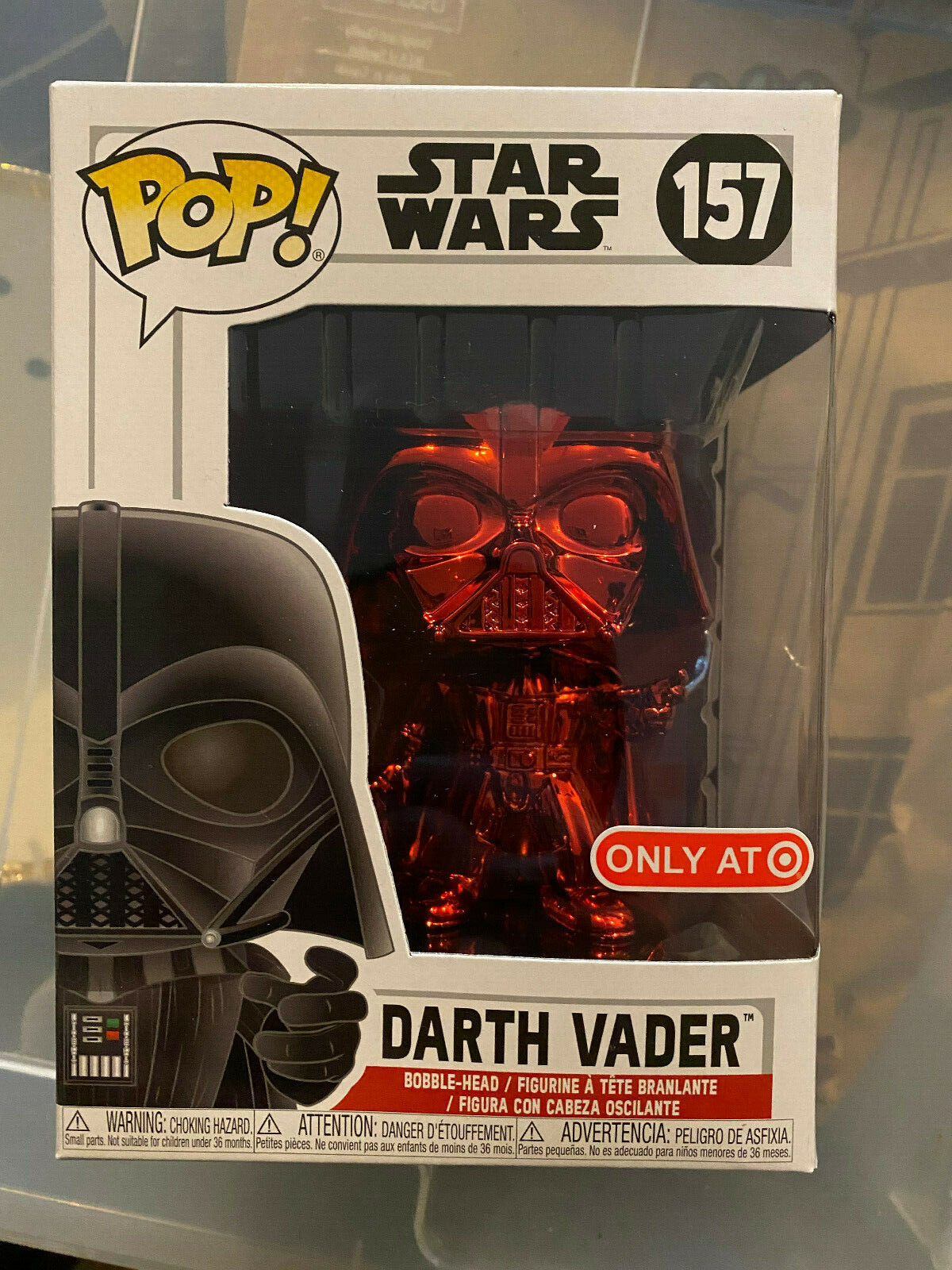 Funko Pop! Vinyl Figure - Star Wars #157 - Darth Vader [Red