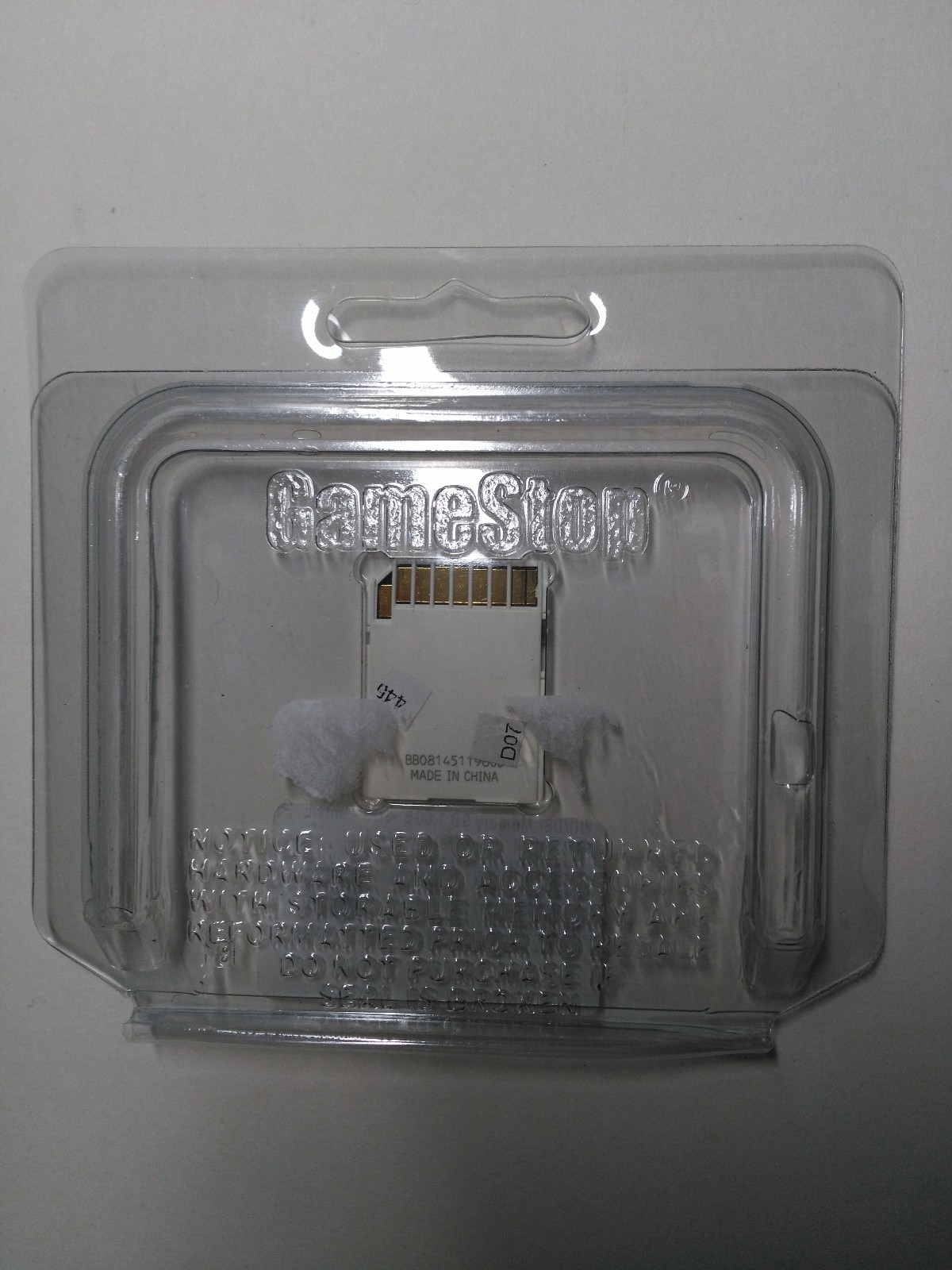 SanDisk Gaming SD Memory 1 GB For Wii Card Genuine Refurbished 1E 3DS 2DS Dsi