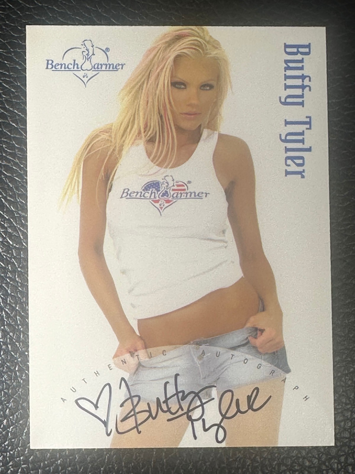 2004 Bench Warmer Buffy Tyler Auto Autograph