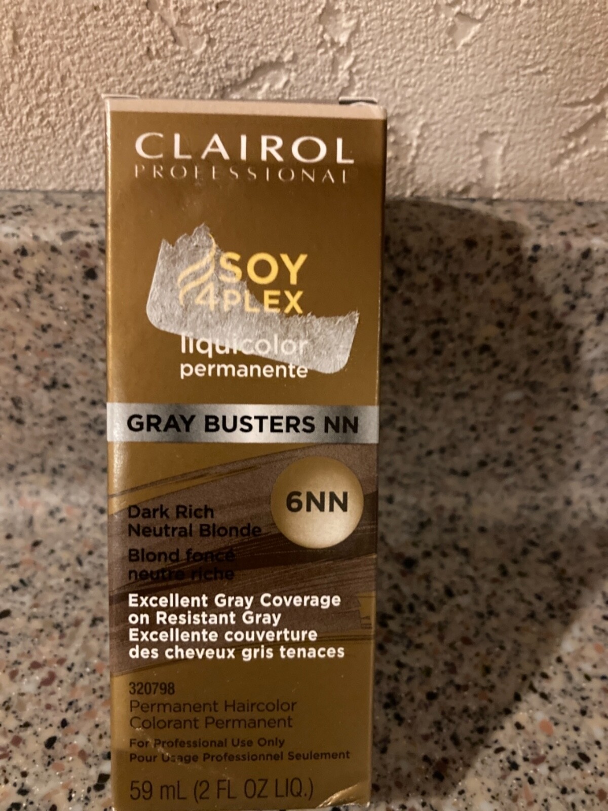 Gray Busters 6nn Dark Rich Neutral Blonde 2oz/59ml- Fast Ship
