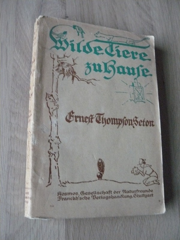 Wilde Tiere Zu Hause Von Ernest Thompson Seton 1922