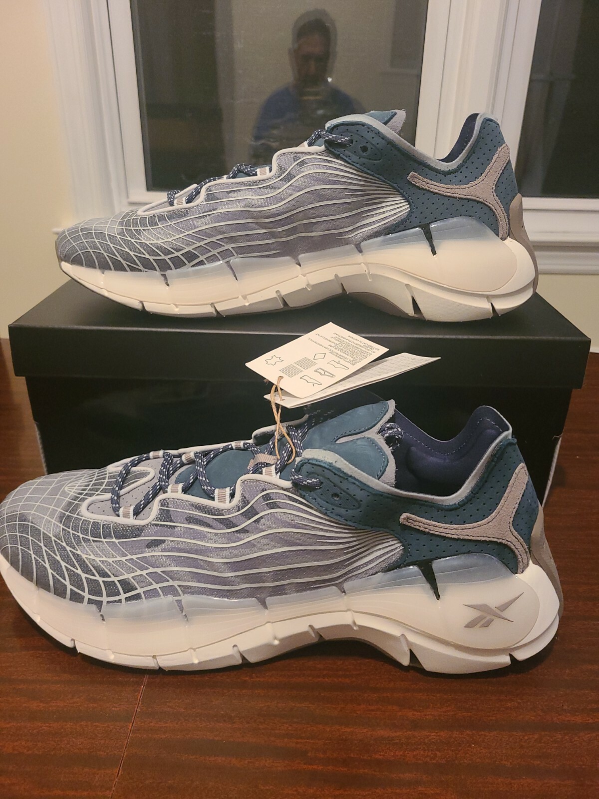 Reebok Zig Kinetica II Blue/Grey 