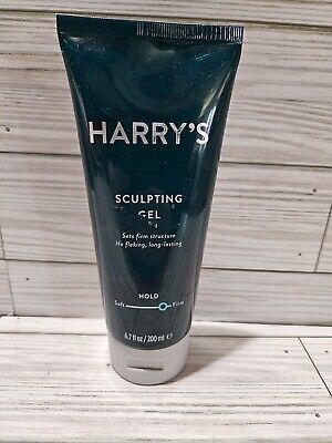 Harry's Sculpting Gel 6.7oz 200ml Firm Hold No Flaking, Long Lasting