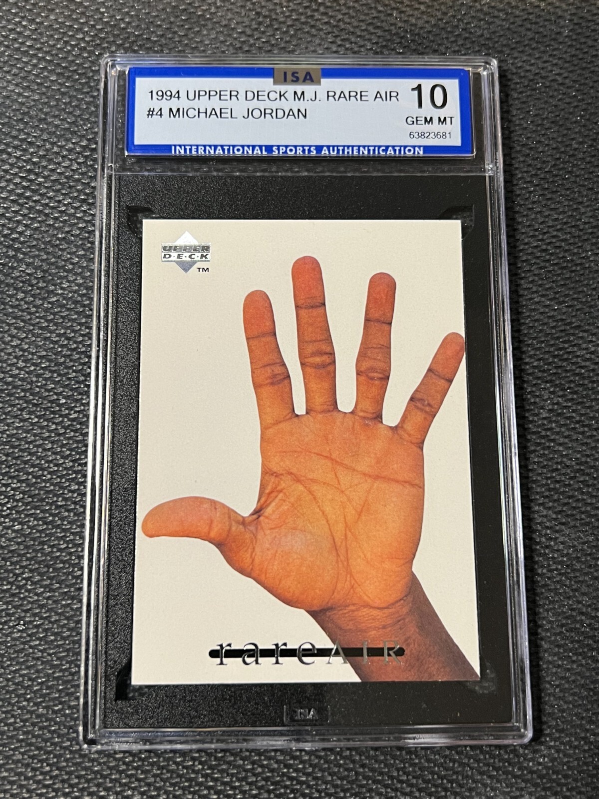 マイケル・ジョーダン rare AIR UPPER DECK 限定5000 Michael Jordan Upper Deck Rare Air #89 MENENDEZ BROTHERS In