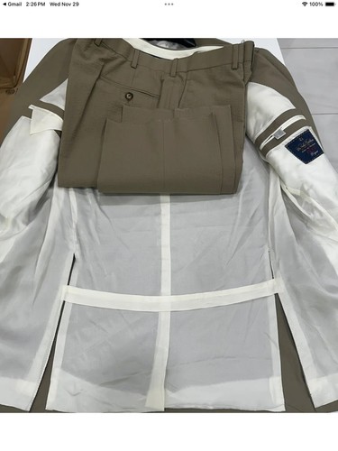 Brooks Brothers Olive SeerSucker Regent Fit Thom Browne Full Suit Set 42R  $1695