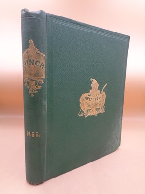 PUNCH volume XXVIII & XXIX 1855 année complète