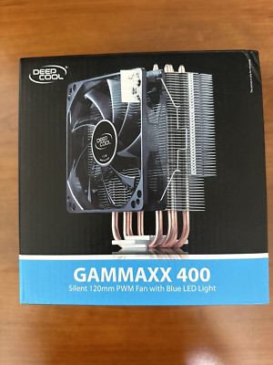 New DeepCool GAMMAXX 400 CPU Cooler with Blue LED Fan