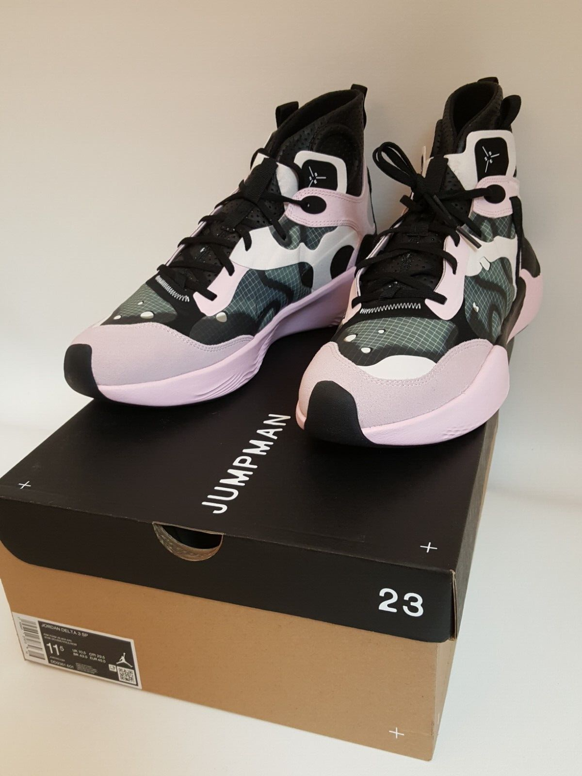 Jordan Jumpman Delta 3 SP pink foam/black sail sz 11.5