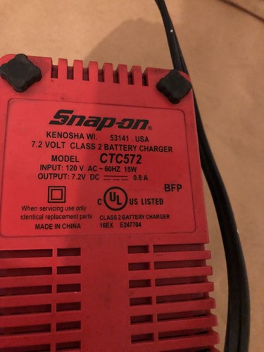 Snap-on Battery Charger CTC 572