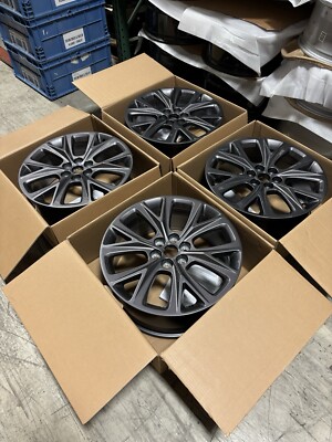 SET (4) GENUINE OEM NEW GM Cadillac XT5 XT6 20'' Grey Wheels 17-23 84520429