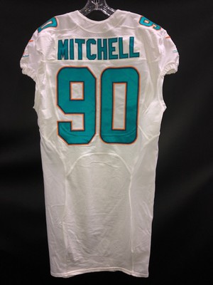 miami dolphins game worn jersey