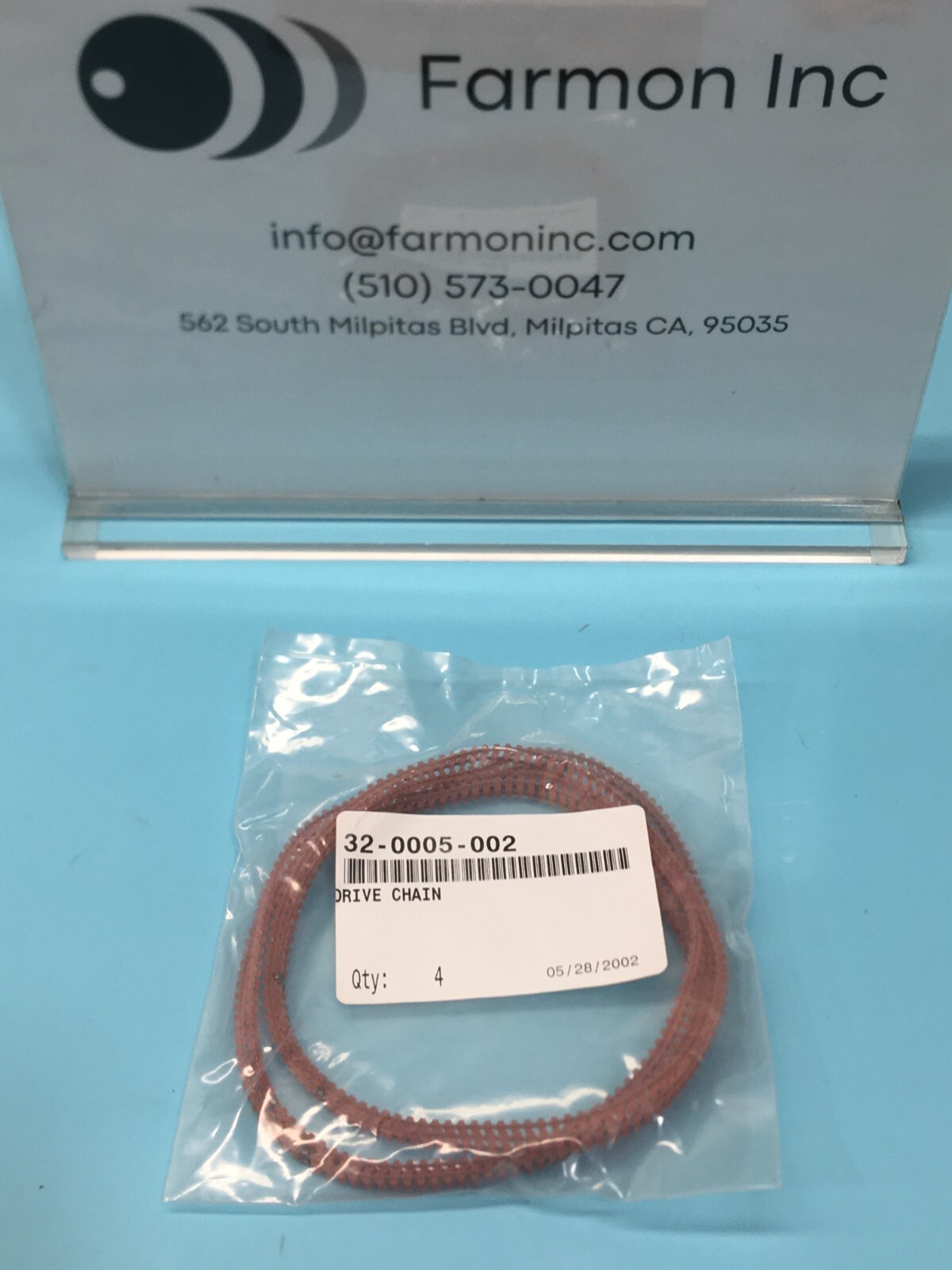 LOT OF 4 ONTRAK 32-0005-002 CHAIN DRIVE, 174060