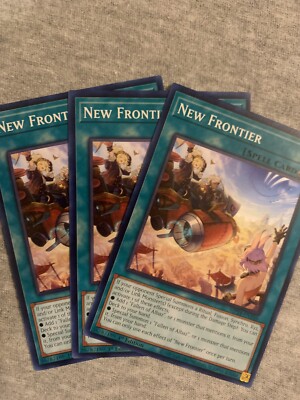 Yugioh! 3x New Frontier MP24-EN346 Common 1st Ed NM