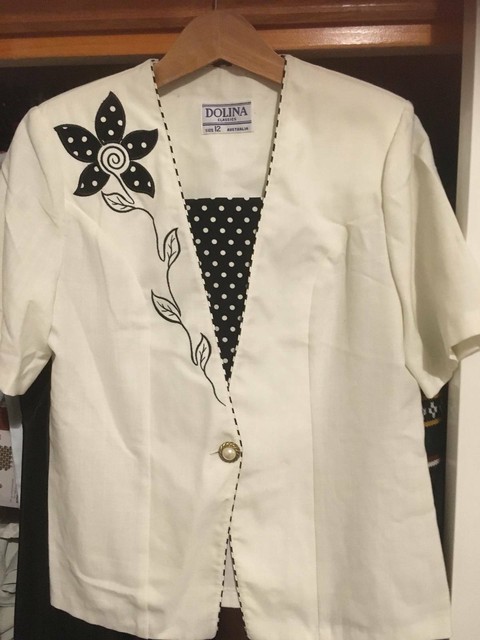 short cream jacket womens