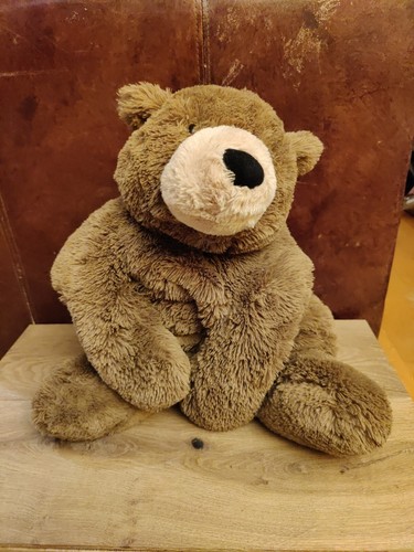 Jellycat Woody Brown Bear 27" Large Retired Silky Soft Fores