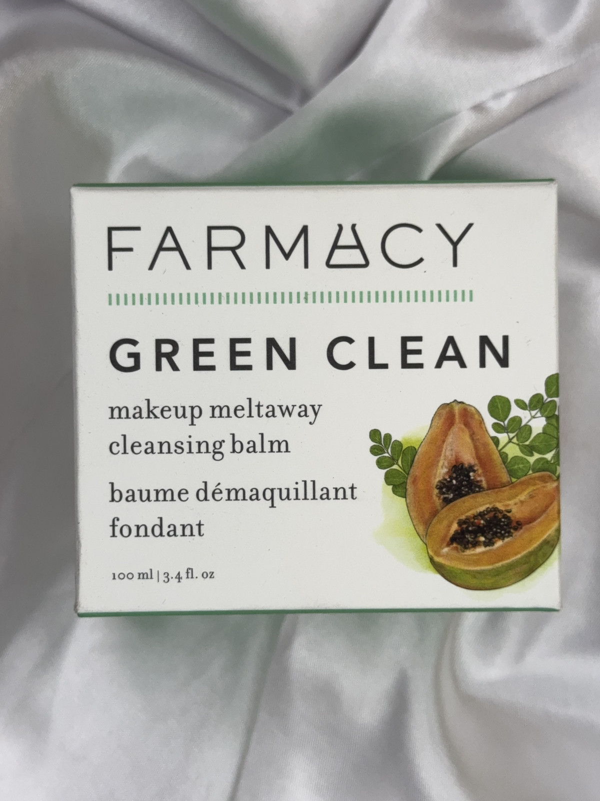 Farmacy Makeup Remover Cleansing Balm Super Greens+Papaya (100Ml) MFG:01/26