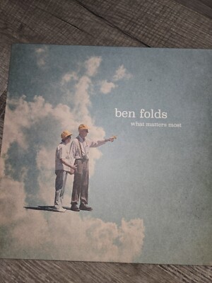 Ben Folds What Matters Most Exclusive Cloudy Blue Colored Vinyl 