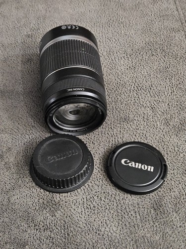 Canon EF-S 55-250mm 1:4-5.6 IS Stabilizer AF MF Zoom Camera