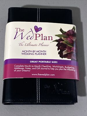 The Wed Plan: The Ultimate Wedding Planner 12 Month Plan Budget Address Book