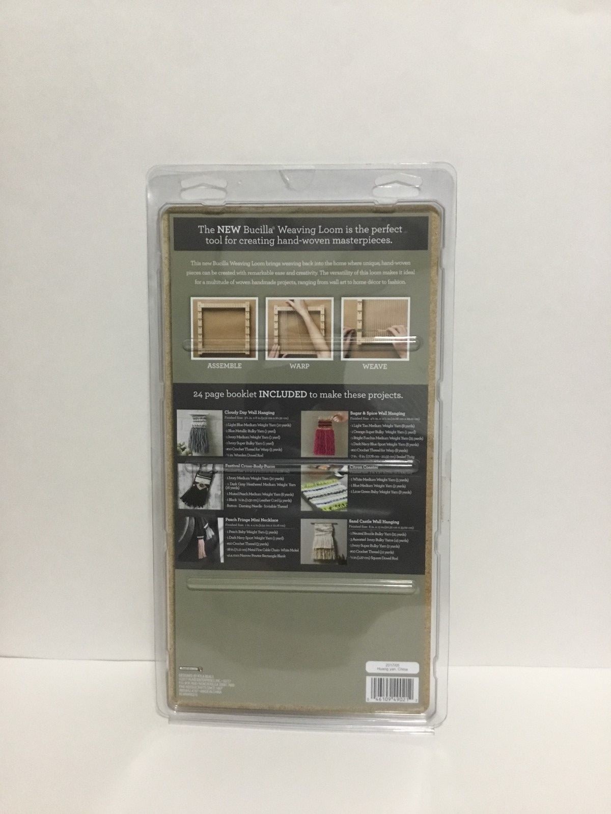 BUCILLA BUC49021  WEAVING LOOM KIT 10 ADJUSTABLE (Free Shipping)