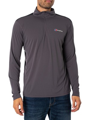 

Мужская футболка Berghaus Wayside Tech с длинными рукавами, серая, Grey, 4A001532CU3