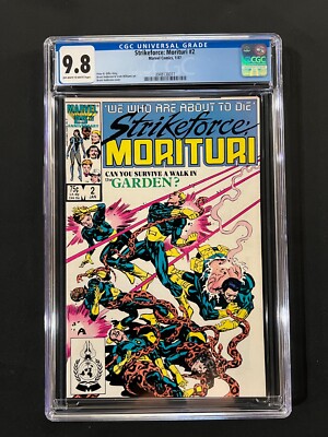 Strikeforce: Morituri #2 CGC 9.8 (1987) - 1 of 2 CGC 9.8 copies