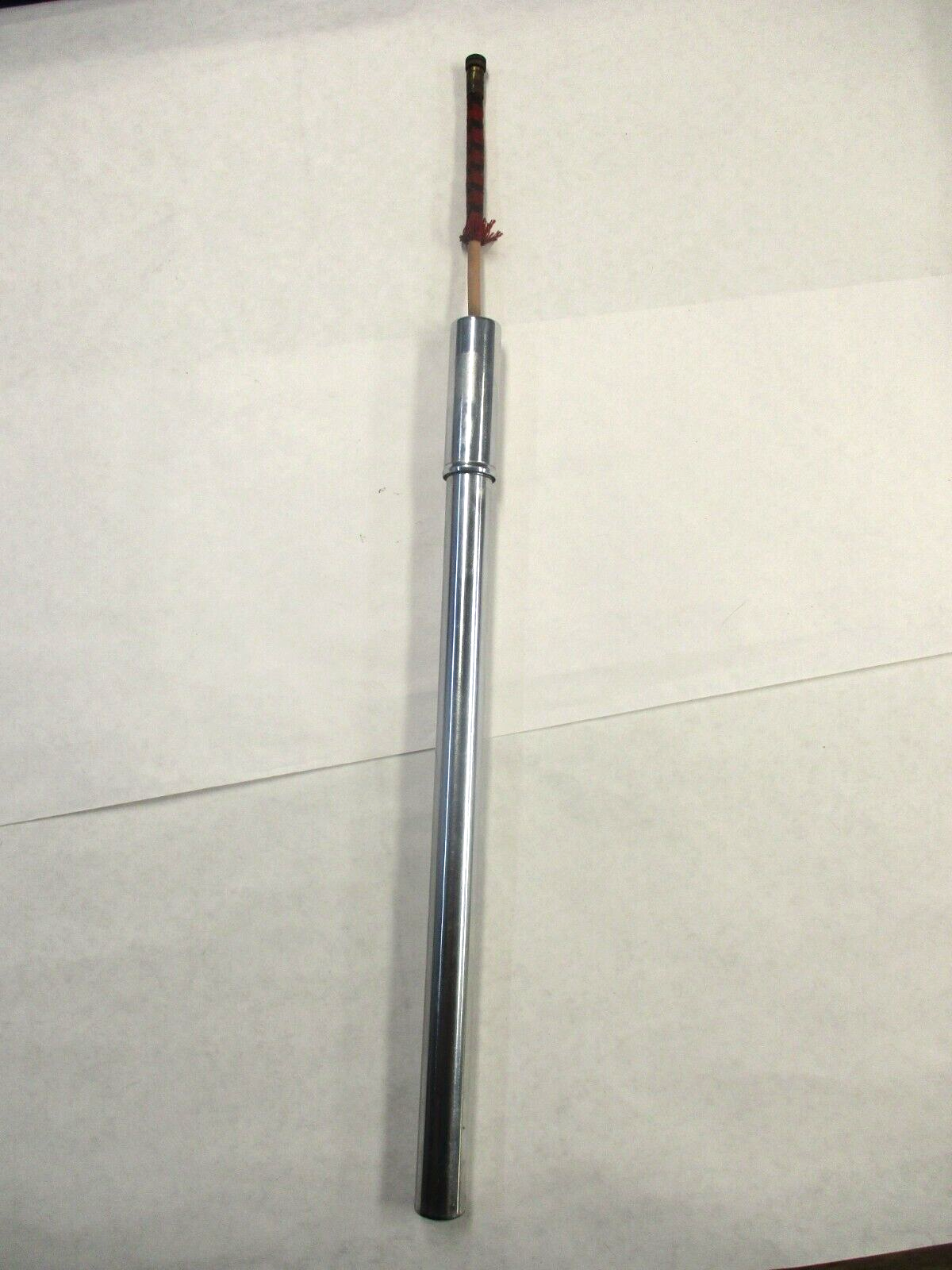 Vintage Meidai MDI Japan Bicycle Frame Pump # 9606 NOS Clean Chrome! RARE & VHTF